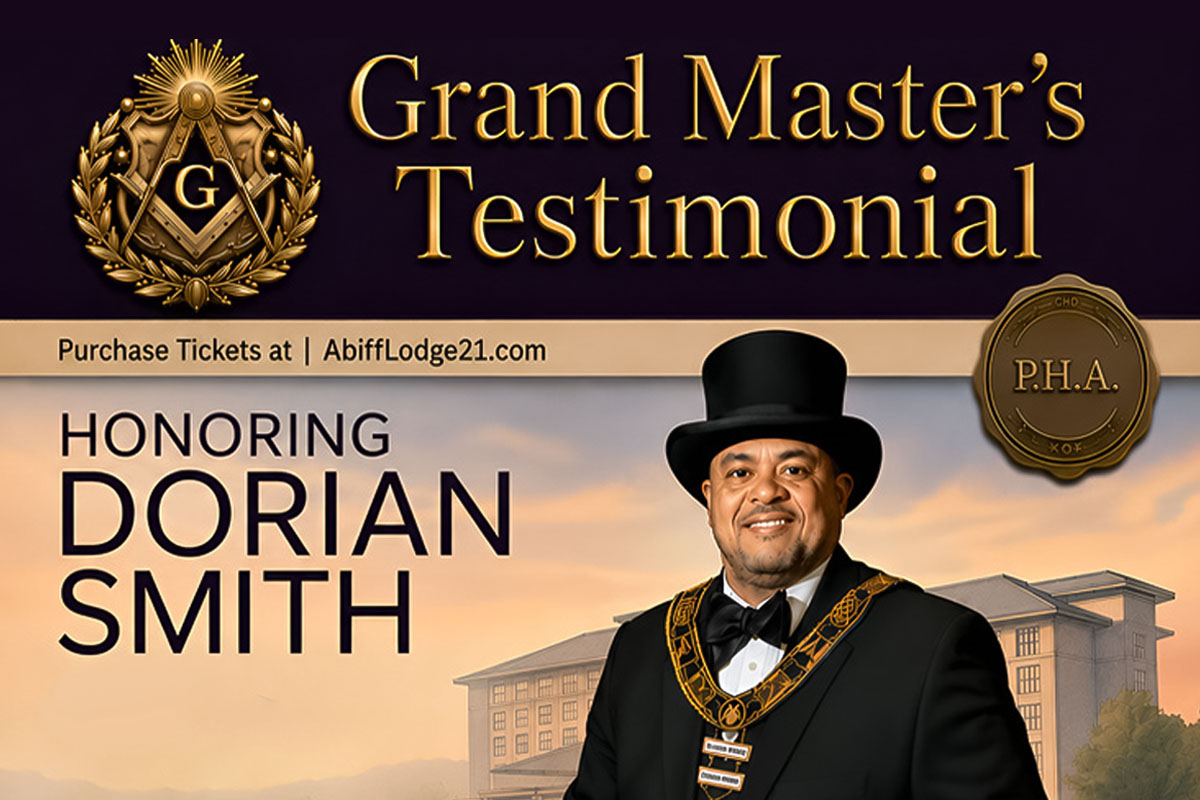 Grand Master’s Testimonial